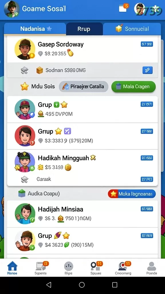 Cuplikan layar AYUWIN — pengaturan akun